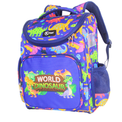 Balo Chống Gù Dành Cho Học Sinh Tiếu Học Lớp 1-3 KAPI WORLD DINOSAUR