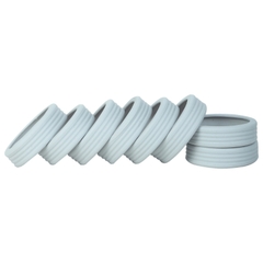 Bộ 8 vòng cao su bảo vệ bánh xe vali STARGO Mollis - Silicone co giãn giảm tiếng ồn, dễ sử dụng, dễ vệ sinh