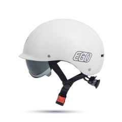 Mũ bảo hiểm 1/2 đầu EGO E-20 kính âm chống chói - MBH nửa đầu có khe thông gió, núm vặn điều chỉnh size
