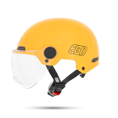 Mũ bảo hiểm 1/2 đầu EGO E-21 có kính - MBH nửa đầu an toàn, có khe thông gió, núm tăng chỉnh size linh hoạt