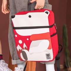 Balo Tiểu Học Chống Gù BEDDYBEAR Cute Bag Họa Tiết Gấu Bắc Cực Cho Bé YE-GAU