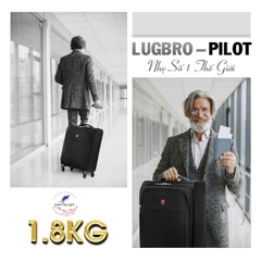 Vali Hành Lý Xách Tay Siêu Nhẹ 1.8kg LUGBRO PILOT - Bảo Hành Trọn Đời