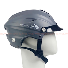 Mũ bảo hiểm 1/2 đầu GRS A760 nhám không kính – Siêu Nhẹ, Cực Êm, Chống Trầy