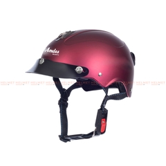 Mũ bảo hiểm 1/2 đầu ANDES 3S108 không kính - MBH nửa đầu cứng cáp, chuẩn an toàn, chịu được va đập mạnh