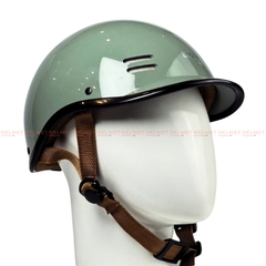Mũ bảo hiểm cá heo 1/2 đầu SOVAX viền vàng - Gọn nhẹ, thoáng khí, MBH nửa đầu Hoằng Đạt thời trang