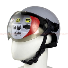 Mũ bảo hiểm 1/2 đầu có kính SOVAX S01K - MBH nửa đầu kính ngoài an toàn, gọn nhẹ, nhiều màu, che nắng gió