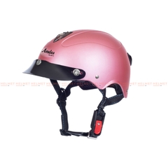 Mũ bảo hiểm 1/2 đầu ANDES 3S108 không kính - MBH nửa đầu cứng cáp, chuẩn an toàn, chịu được va đập mạnh
