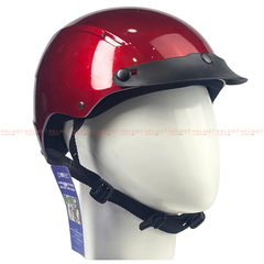 Mũ bảo hiểm 1/2 đầu Protec VIC không kính - MBH nửa đầu thoáng khí, êm nhẹ, đơn giản, chắc chắn, chịu va đập tốt