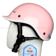 Mũ bảo hiểm cá heo 1/2 đầu ĐỨC HUY CKC 011 - MBH nửa đầu chuẩn an toàn, thoáng khí, năng động, thời trang