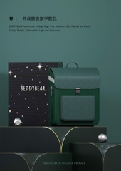 Balo Chống Gù Lớp 1-3 BEDDYBEAR Royal Xanh Lá Cho Bé GZ-XANHLA