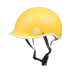 Mũ bảo hiểm 1/2 đầu Napoli N02 kiểu Nhật, Free Size cho vòng đầu 55-58cm - Hàng Chính Hãng