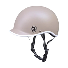 Mũ bảo hiểm 1/2 đầu Napoli N02 kiểu Nhật, Free Size cho vòng đầu 55-58cm - Hàng Chính Hãng