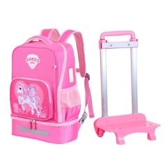 Balo Cần Kéo Học Sinh Thời Trang SAKOS KIDS MOVIL - BH Dài Hạn