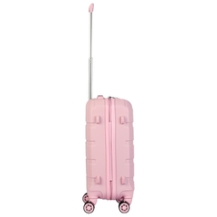 Vali kéo nhựa SAKOS Avenir size S xách tay 20 inch có ngăn nới rộng - Cổng sạc USB - Khóa TSA