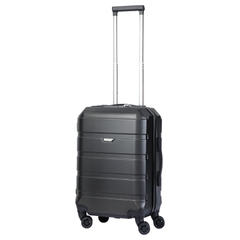 Vali kéo nhựa SAKOS Avenir size S xách tay 20 inch có ngăn nới rộng - Cổng sạc USB - Khóa TSA