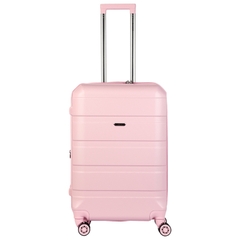 Vali kéo nhựa SAKOS Avenir size M ký gửi 24 inch có ngăn nới rộng - Cổng sạc USB - Khóa TSA