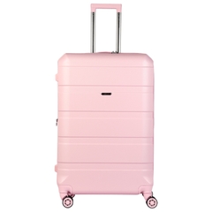 Vali kéo nhựa SAKOS Avenir size L ký gửi 28 inch có ngăn nới rộng - Cổng sạc USB - Khóa TSA