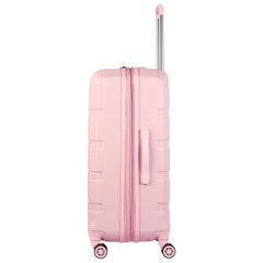 Vali kéo nhựa SAKOS Avenir size L ký gửi 28 inch có ngăn nới rộng - Cổng sạc USB - Khóa TSA