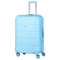 Vali kéo nhựa SAKOS Avenir size L ký gửi 28 inch có ngăn nới rộng - Cổng sạc USB - Khóa TSA