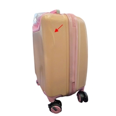 Vali kéo nhựa trẻ em HÙNG PHÁT PIKA 876 - Đáng yêu, khoang chứa rộng, bánh xe xoay 360 độ, an toàn, bền bỉ