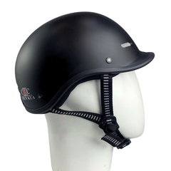 Mũ bảo hiểm cá heo 1/2 đầu ĐỨC HUY CKC 011 - MBH nửa đầu chuẩn an toàn, thoáng khí, năng động, thời trang