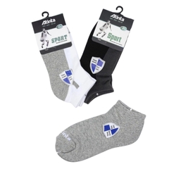 Vớ (tất) thể thao ATINTA nam cổ thấp 009 - Ngang mắt cá chân, cotton khử mùi, thấm hút - Vớ Nam Thành