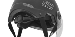 Mũ bảo hiểm 1/2 đầu EGO E-21 có kính - MBH nửa đầu an toàn, có khe thông gió, núm tăng chỉnh size linh hoạt