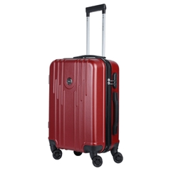 Vali kéo nhựa STARGO Brillant size M ký gửi 24 inch, khóa 3 số, có móc treo, vách ngăn chống đổ, đai chữ X