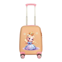 Vali kéo nhựa trẻ em HÙNG PHÁT PIKA 876 - Đáng yêu, khoang chứa rộng, bánh xe xoay 360 độ, an toàn, bền bỉ