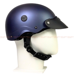 Mũ bảo hiểm 1/2 đầu mỏ da ĐỨC HUY 309 JOKO - MBH nửa đầu hiện đại, an toàn, êm nhẹ, thoải mái