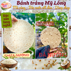 Bánh tráng Mỹ Lồng - Mè vàng (Béo, chay)