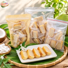 Bánh xà làm dừa