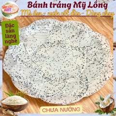 Bánh tráng Mỹ Lồng - Mè đen - CHƯA NƯỚNG