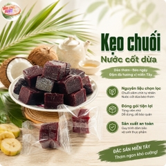 Kẹo chuối nước cốt dừa