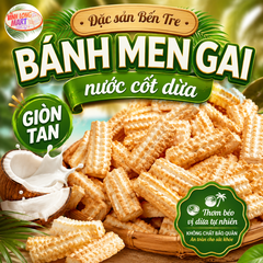 Bánh men gai nước cốt dừa
