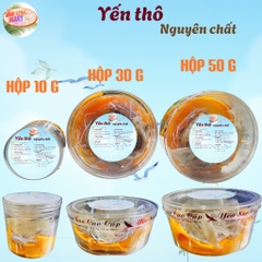Yến thô nguyên chất - Tặng nhíp - Giá gốc từ nhà yến - Tổ ~ 8-10g