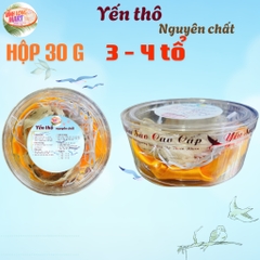 Yến thô nguyên chất - Tặng nhíp - Giá gốc từ nhà yến - Tổ ~ 8-10g