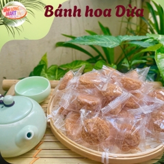 Bánh Hoa Dừa Bến Tre Giòn Tan – Béo Thơm, Ngọt Dịu - Túi ZIP 200g