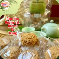 Bánh Hoa Dừa Bến Tre Giòn Tan – Béo Thơm, Ngọt Dịu - Túi ZIP 200g