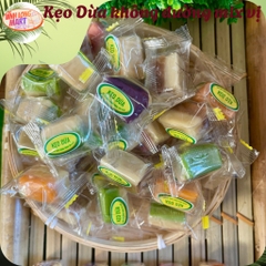 Kẹo Dừa không Đường mix vị - không dùng đường trong sản xuất, béo dừa