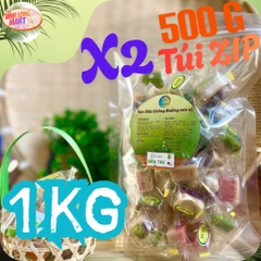 Kẹo Dừa không Đường mix vị - không dùng đường trong sản xuất, béo dừa