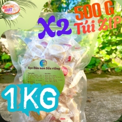 Kẹo Dừa non Sầu riêng - Không dùng đường trong sản xuất- Thơm, Béo