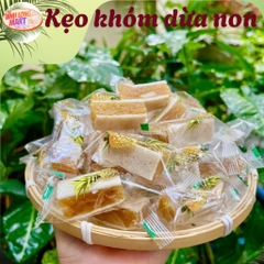 Kẹo Khóm Dừa non - Ít đường, chua chua, ngọt ngot, ăn vặt lạ miệng