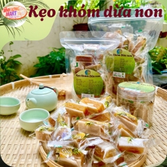 Kẹo Khóm Dừa non - Ít đường, chua chua, ngọt ngot, ăn vặt lạ miệng