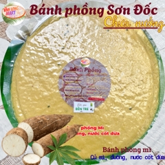 Bánh phồng Sơn Đốc - CHƯA NƯỚNG - Túi hút chân không 10 bánh đk 22cm