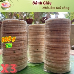 Bánh giấy tuổi thơ - Nhà làm thủ công - Béo vị nước cốt dừa Bến Tre