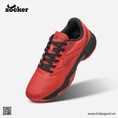 GIÀY PICKLEBALL ZOCKER ASPIRE SPEED ZPS-SA825 ĐỎ ĐEN