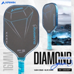 VỢT PICKLEBALL KAIWIN DIAMOND GEN3 - 16MM