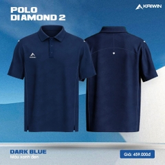 ÁO POLO KAIWIN DIAMOND 2 - XANH ĐEN