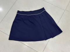 CHÂN VÁY LIVAN NỮ LV26S04F717 CHỮ A XẾP LY